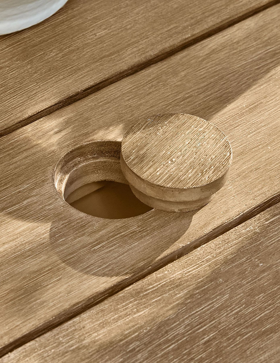 Mesa para jardín Woodside 5