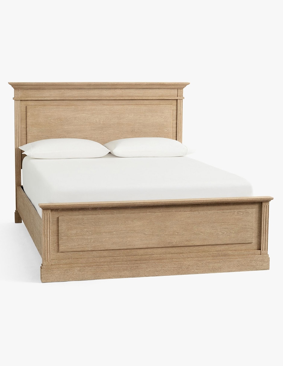 Cama Pb Livingston de madera queen size 2