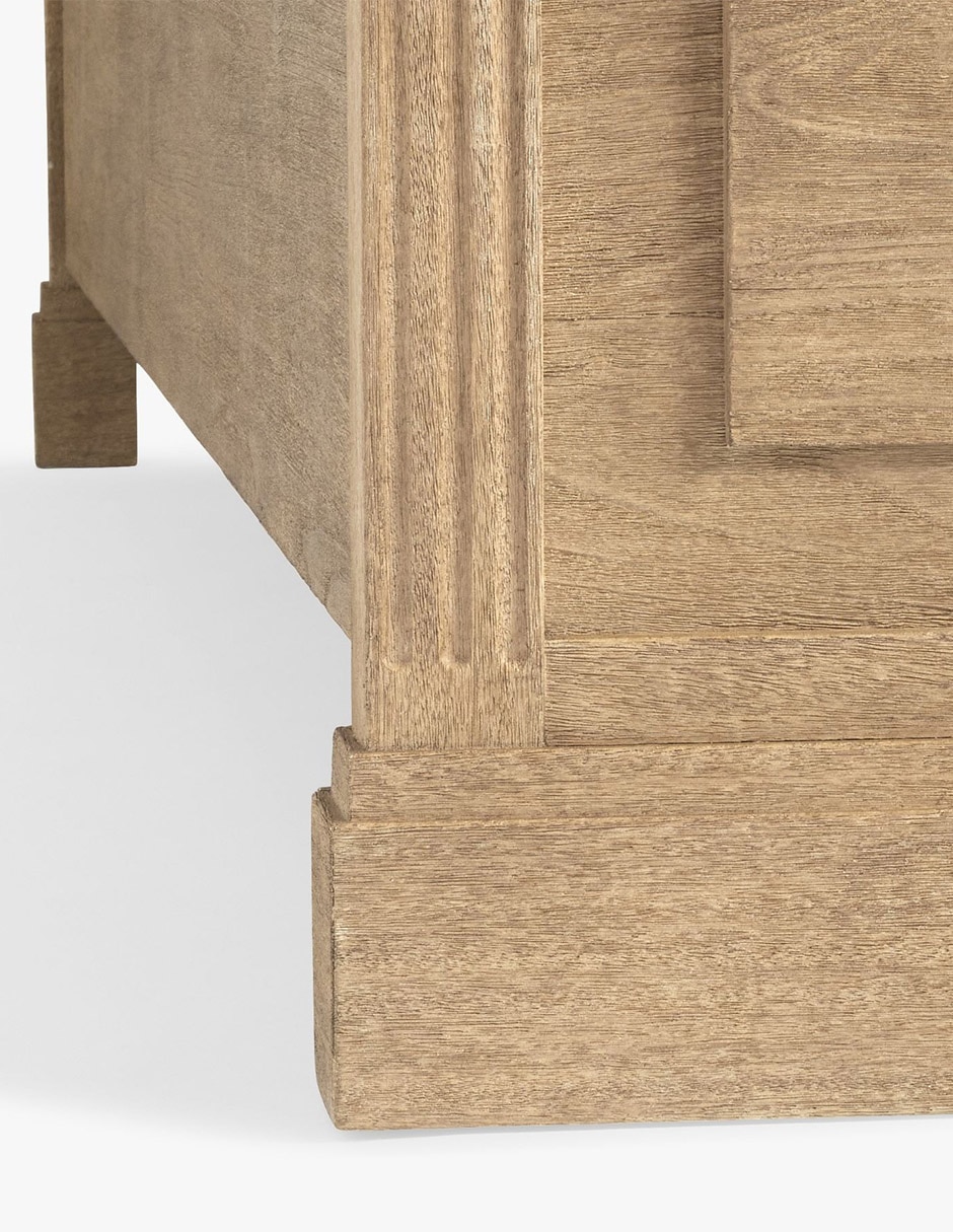 Cama Pb Livingston de madera queen size 4