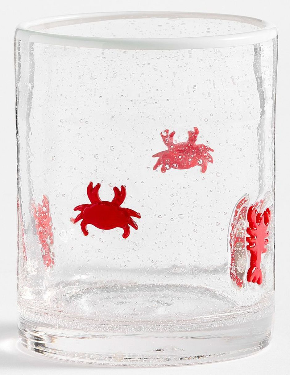 Set vaso Dof de vidrio con 4 piezas