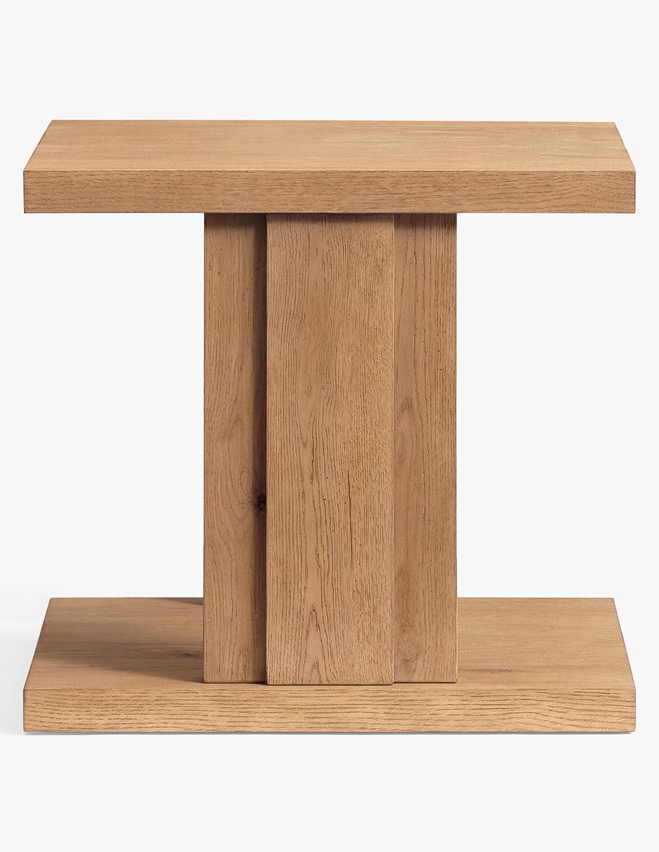 Mesa lateral Aldon de madera 2
