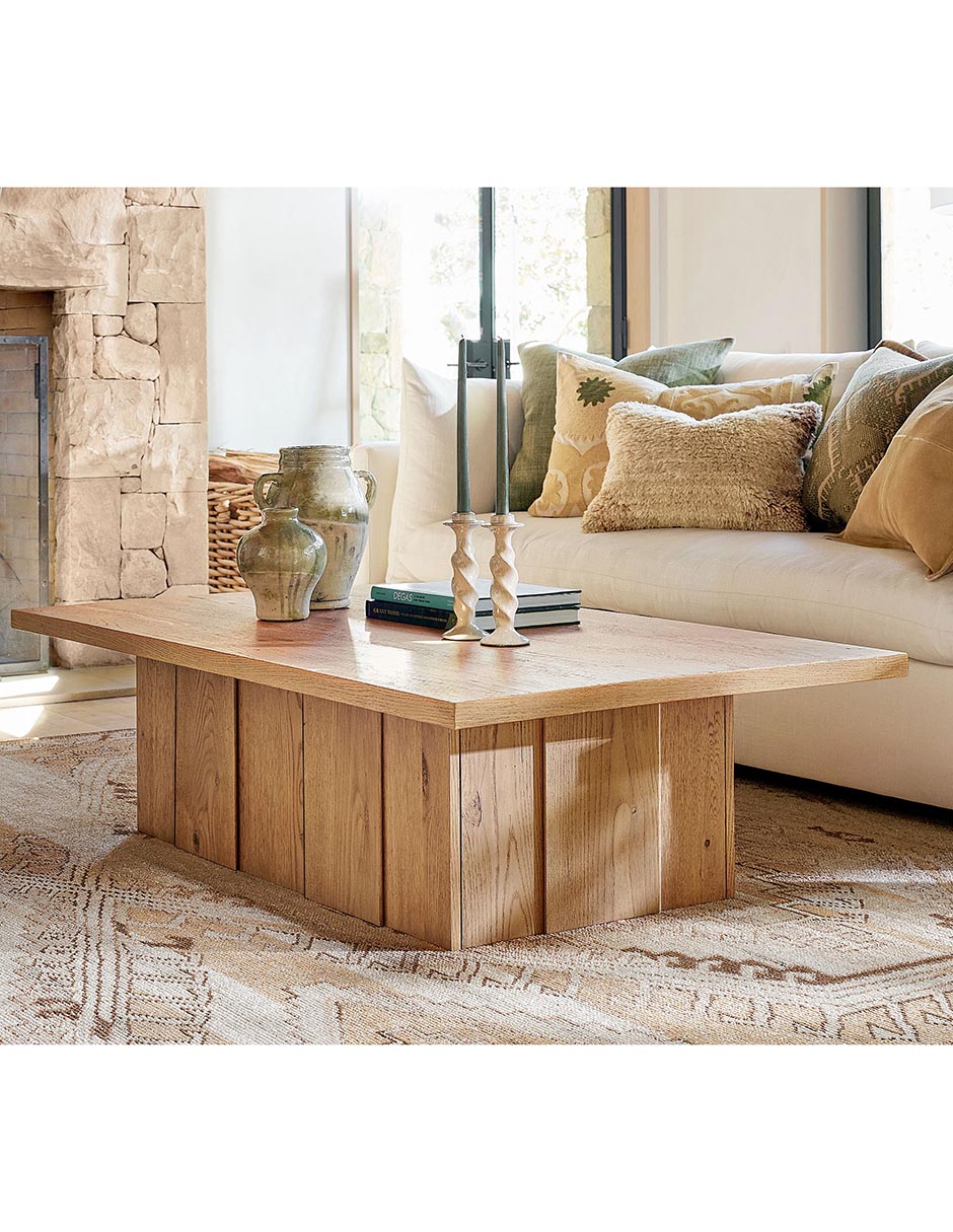 Mesa de centro Aldon de madera
