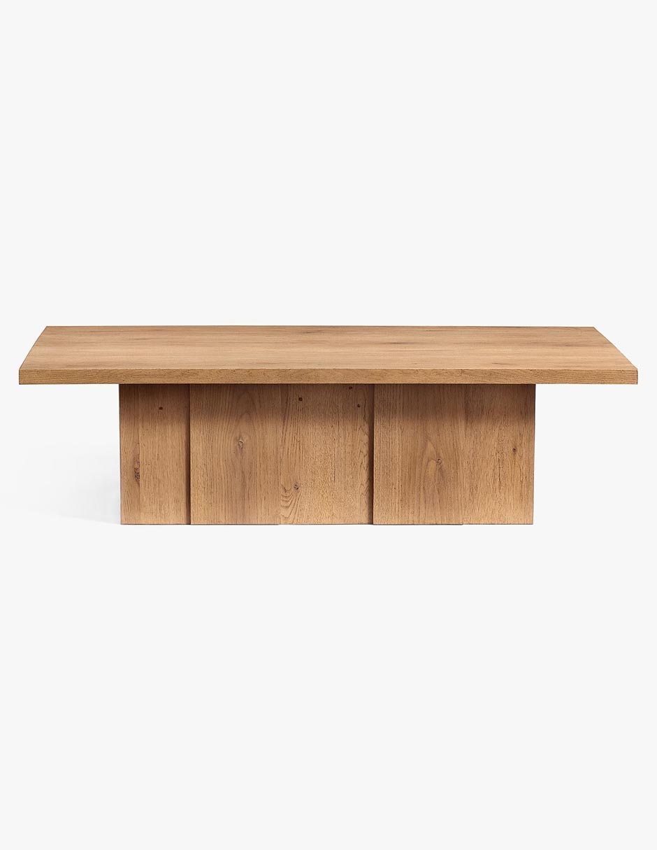 Mesa de centro Aldon de madera 2