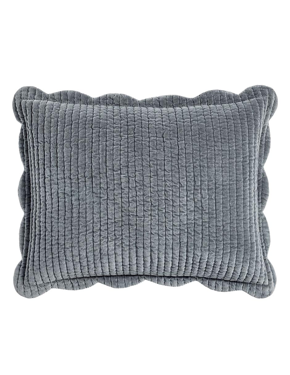 Funda para almohada Velvet Scallop