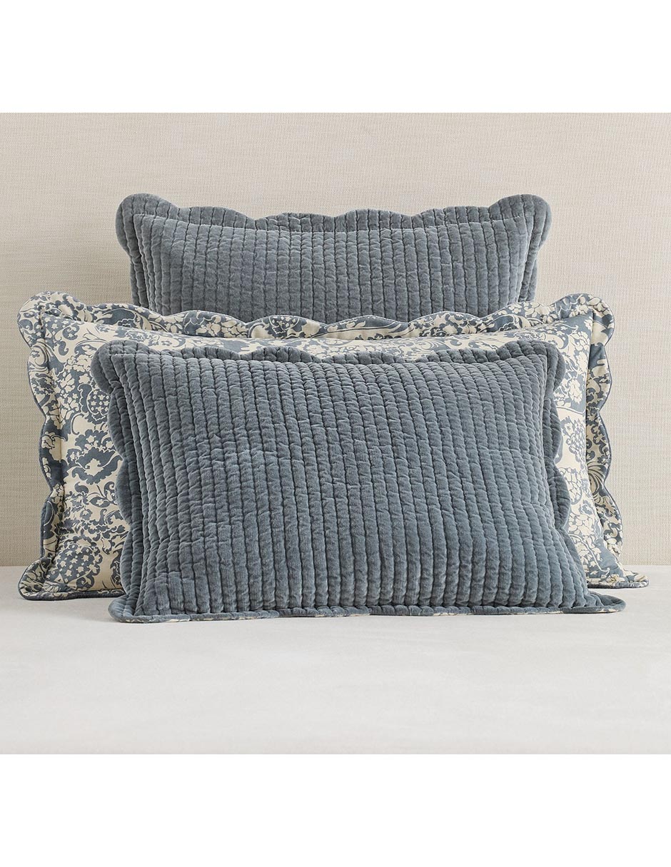 Funda para almohada Velvet Scallop 2