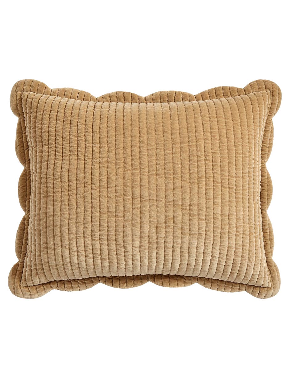 Funda para almohada Velvet Scallop