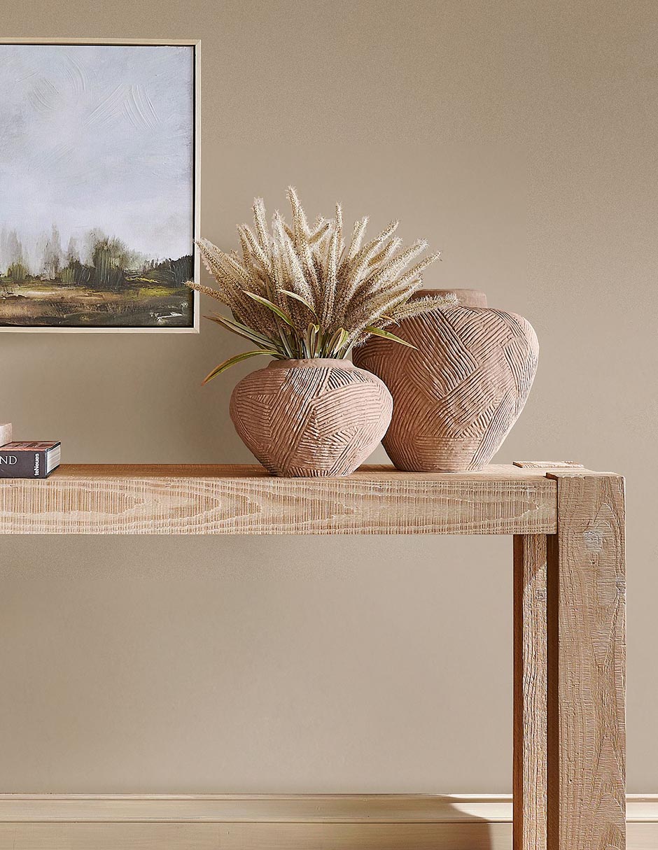 Ramo de pasto decorativo Faux Bundle 8