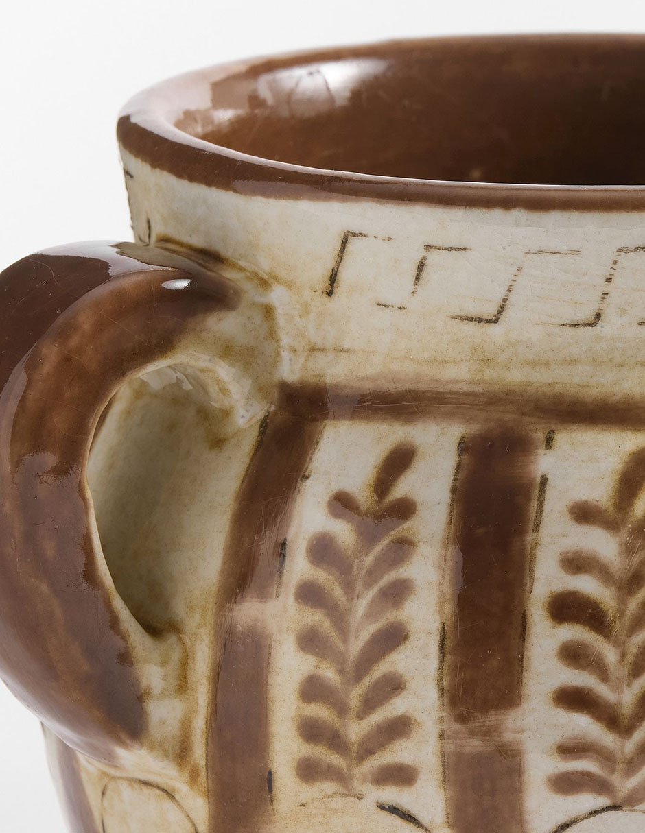 Florero Printed de arcilla de terracota 2