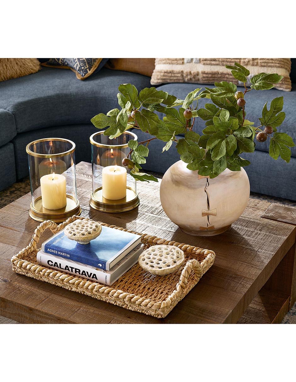 Florero Pb Butterfly Joint de madera 3