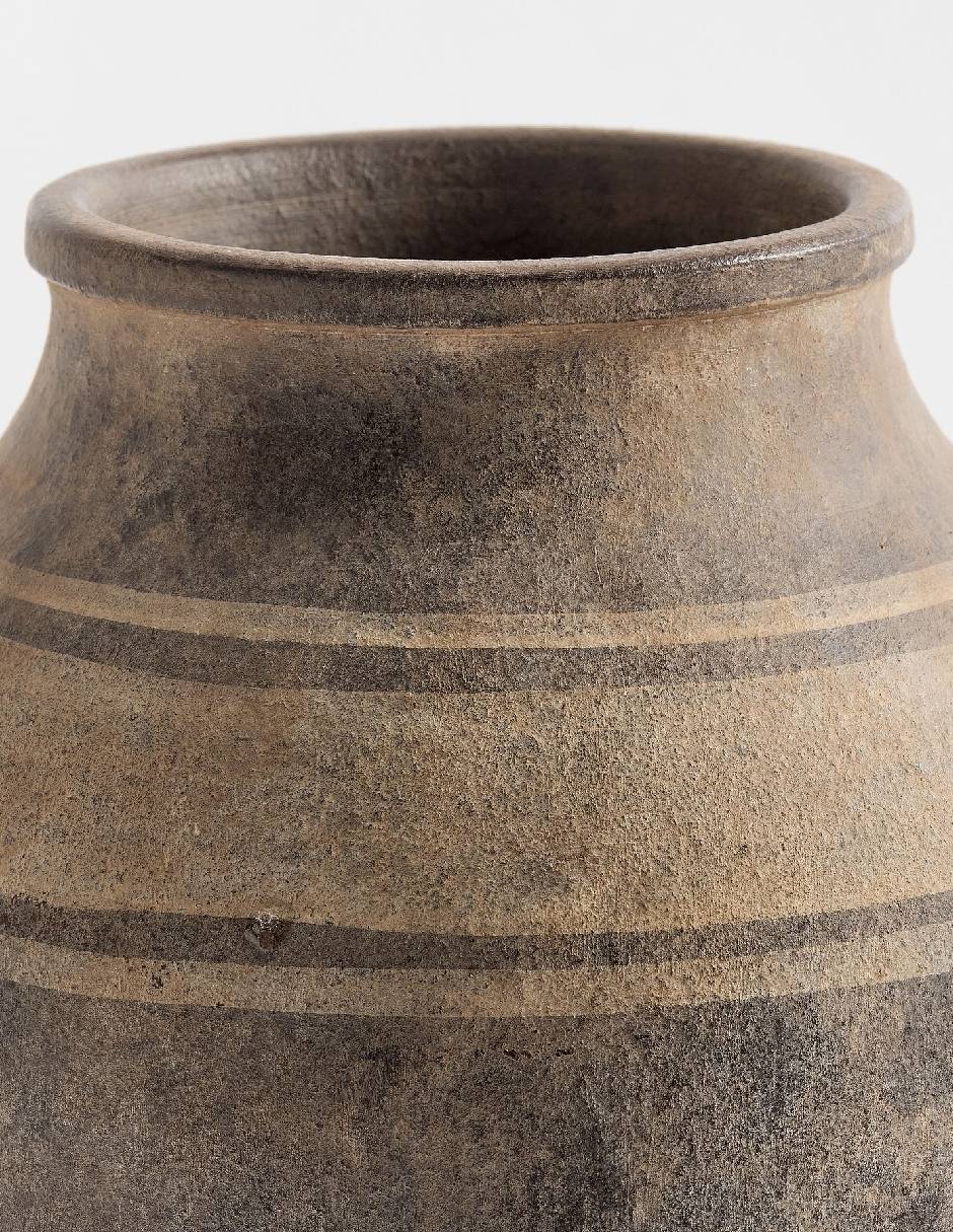 Florero Terracota Striped 4
