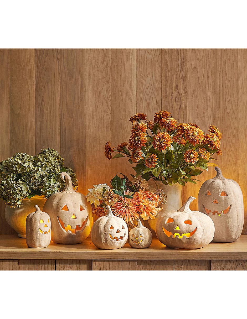 Ramo Dalia Amarilla decorativo Faux Bundle 5
