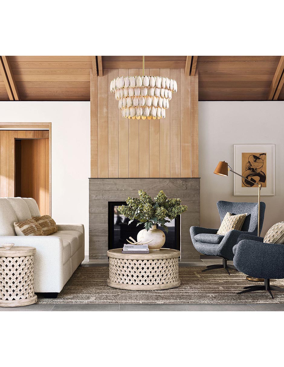 Ramo de hortensias decorativo Faux Oversized Bundle 5