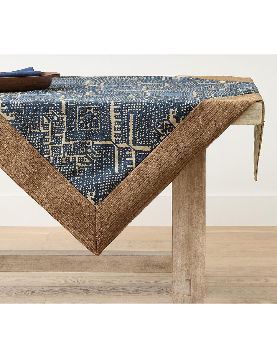 Mantel cuadrado de algodón Fez