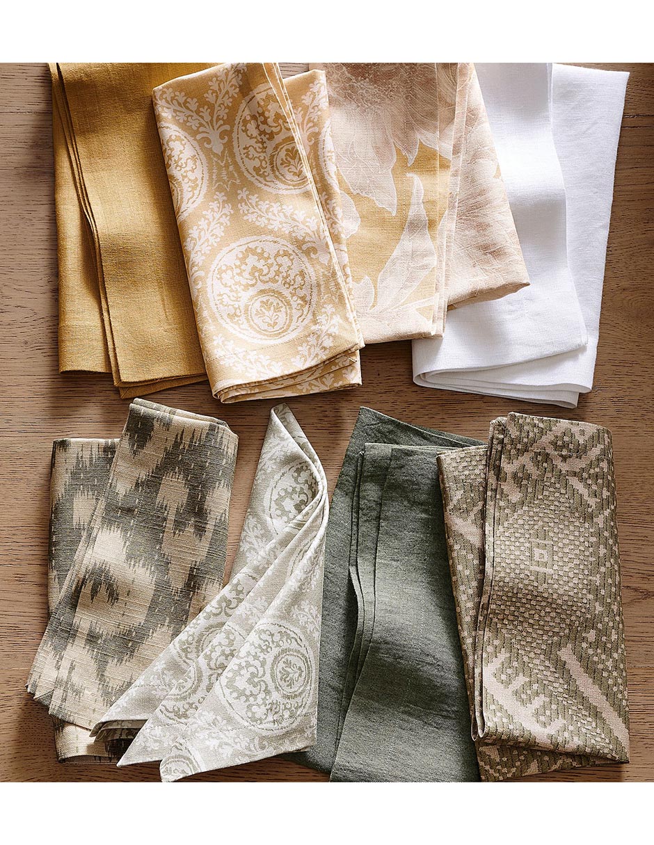 Set servilleta Kantha de algodón 4 piezas 4