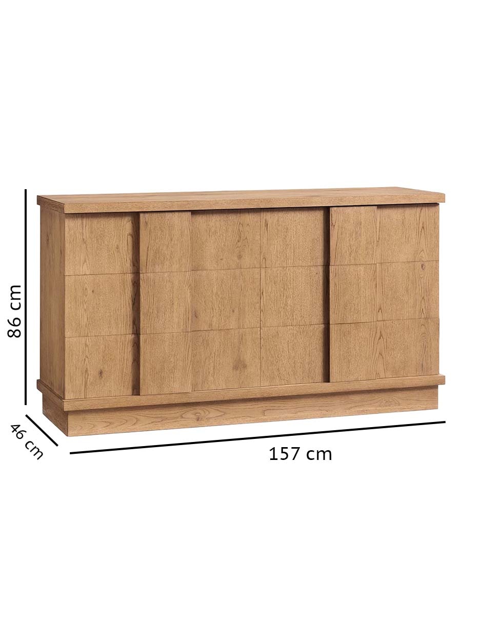 Cómoda Aldon de madera 6