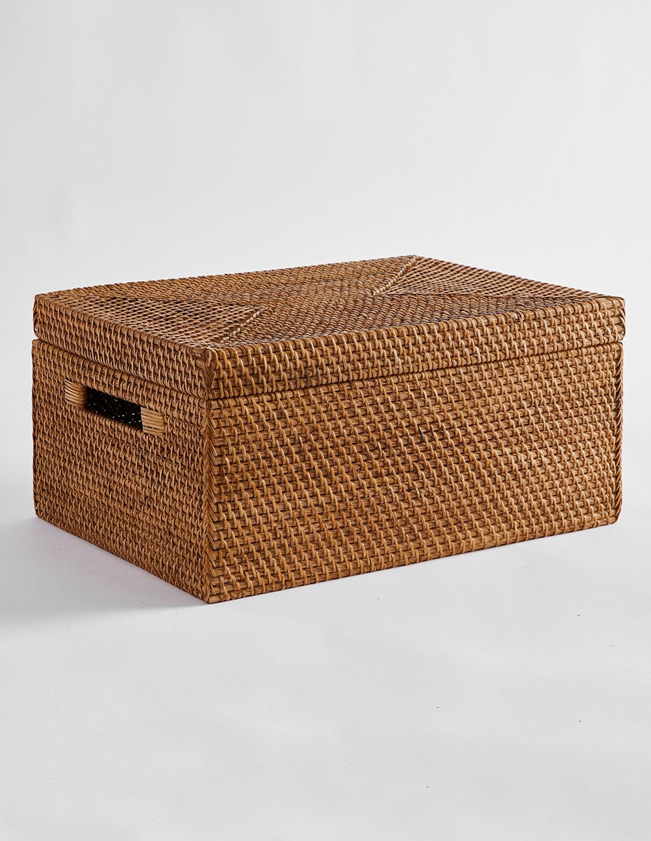 Canasta rectangular Tava de ratán