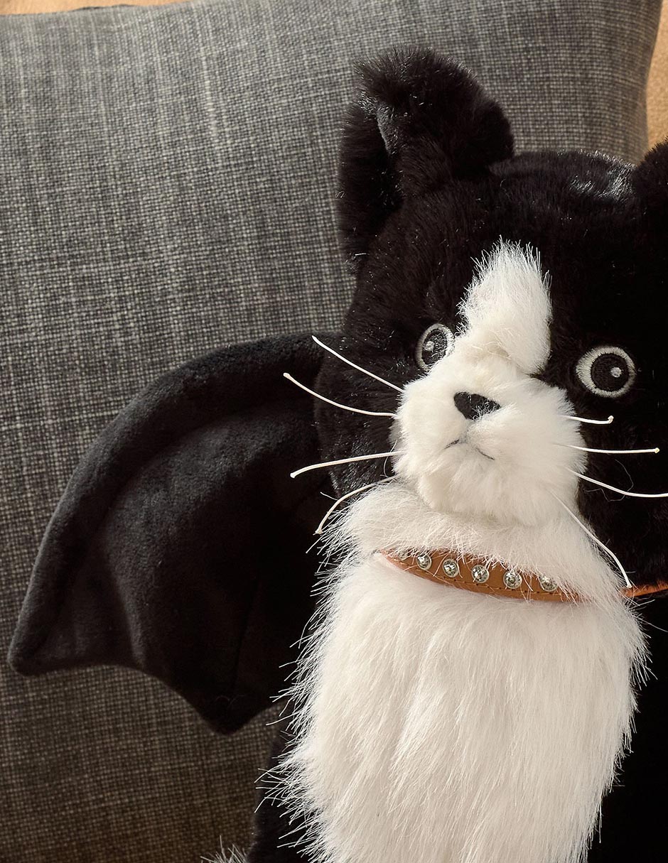Cojín Halloween Boo The Bat Wing Cat Halloween 2