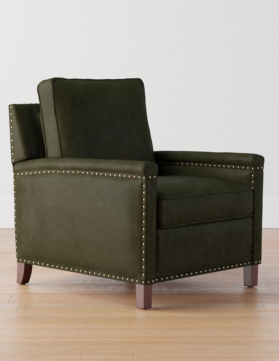 Reclinable Tyler de cuero
