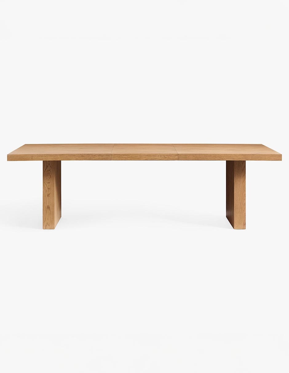 Mesa de comedor Aldon de madera 5