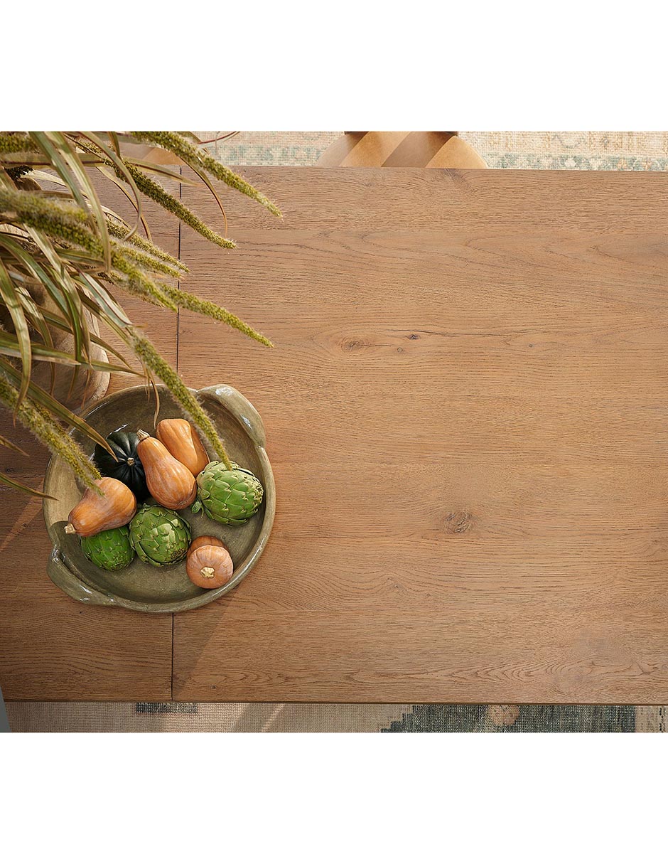 Mesa de comedor Aldon de madera 6