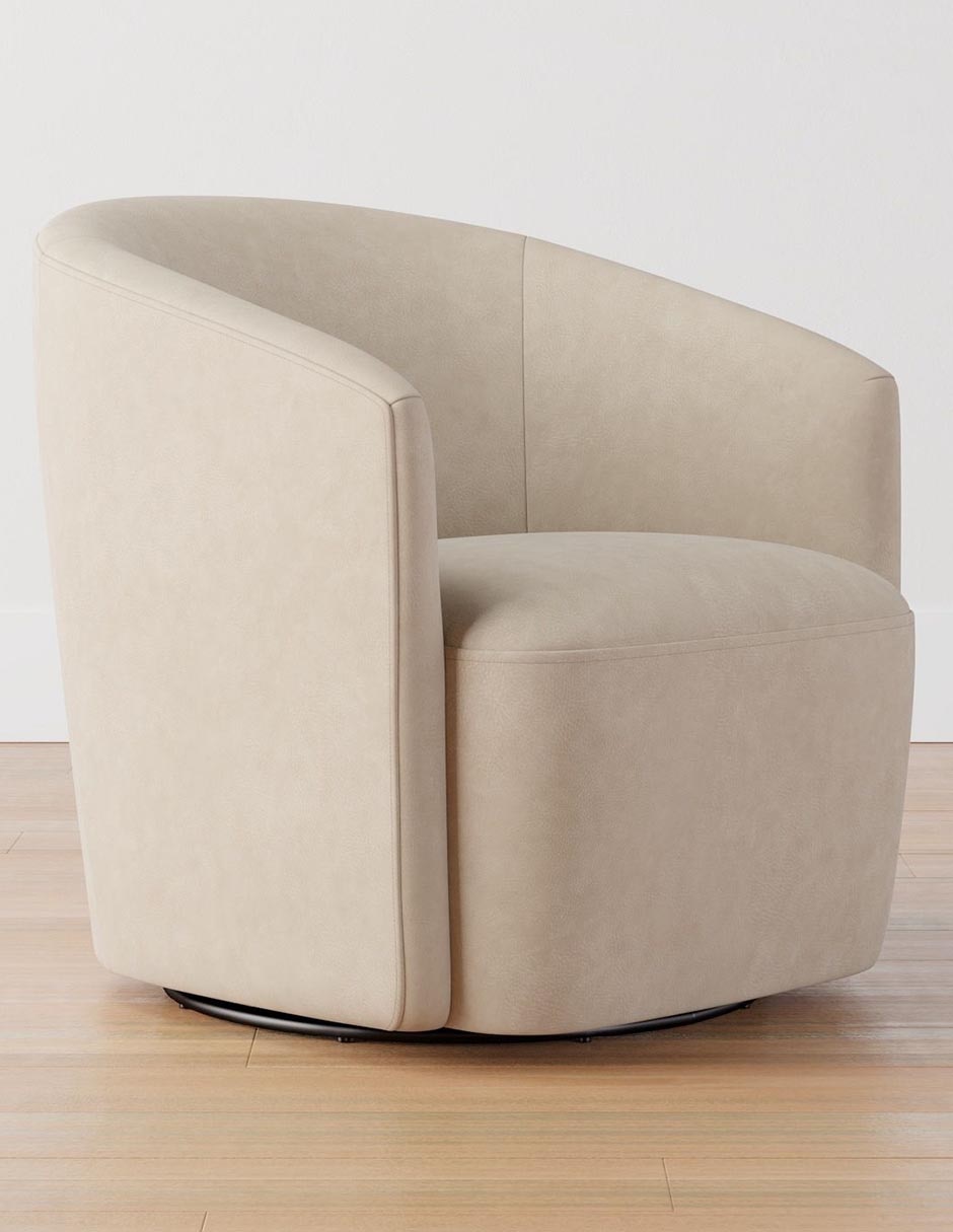 Sillón Preston de piel 2