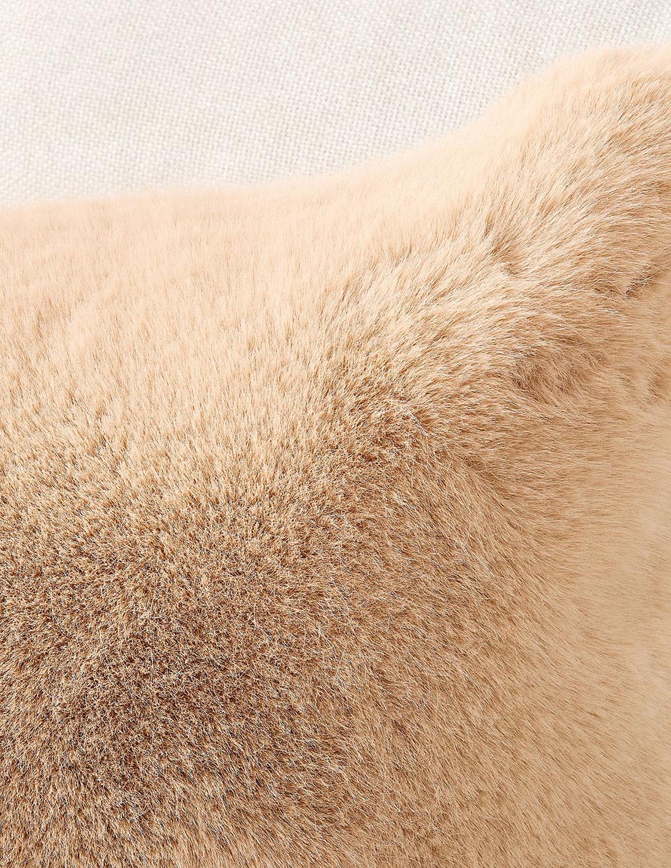 Funda cojín Faux Fur Mink 2