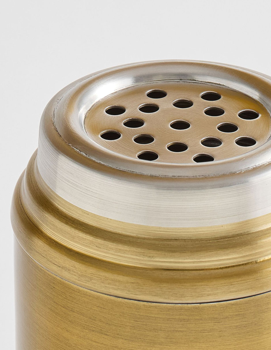 Shaker Everson de acero inoxidable 2