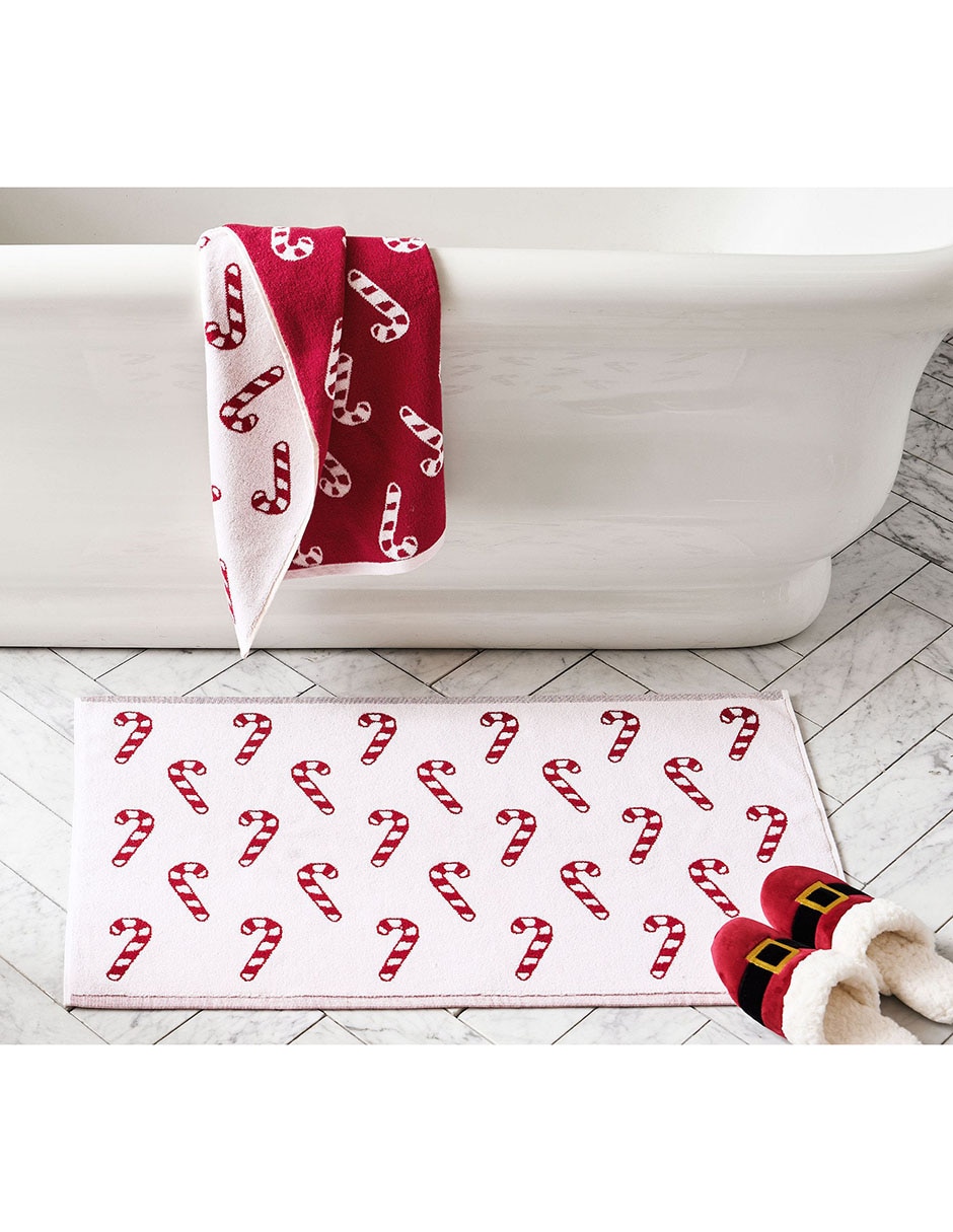 Tapete para baño Candy Cane 3