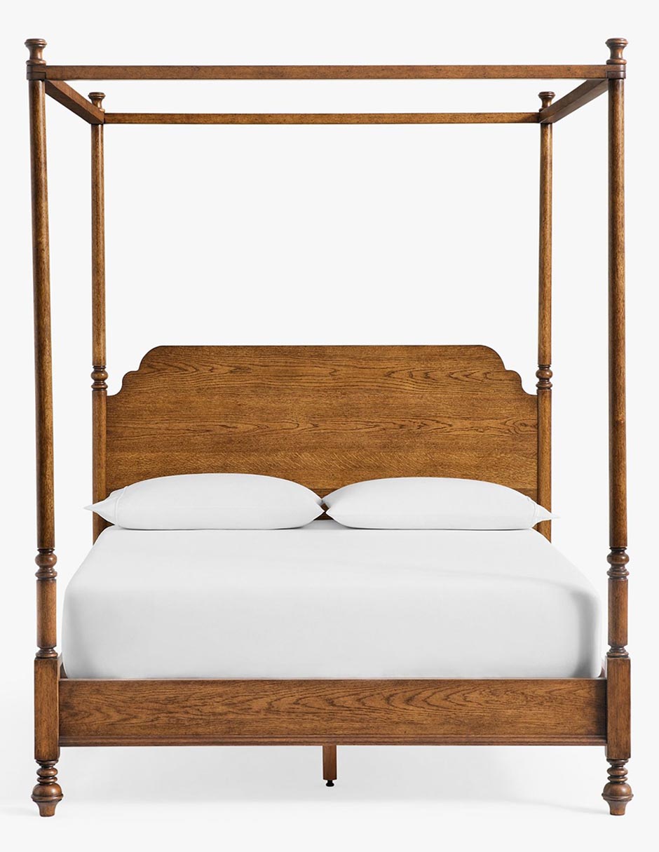 Cama Summerville de madera Queen size