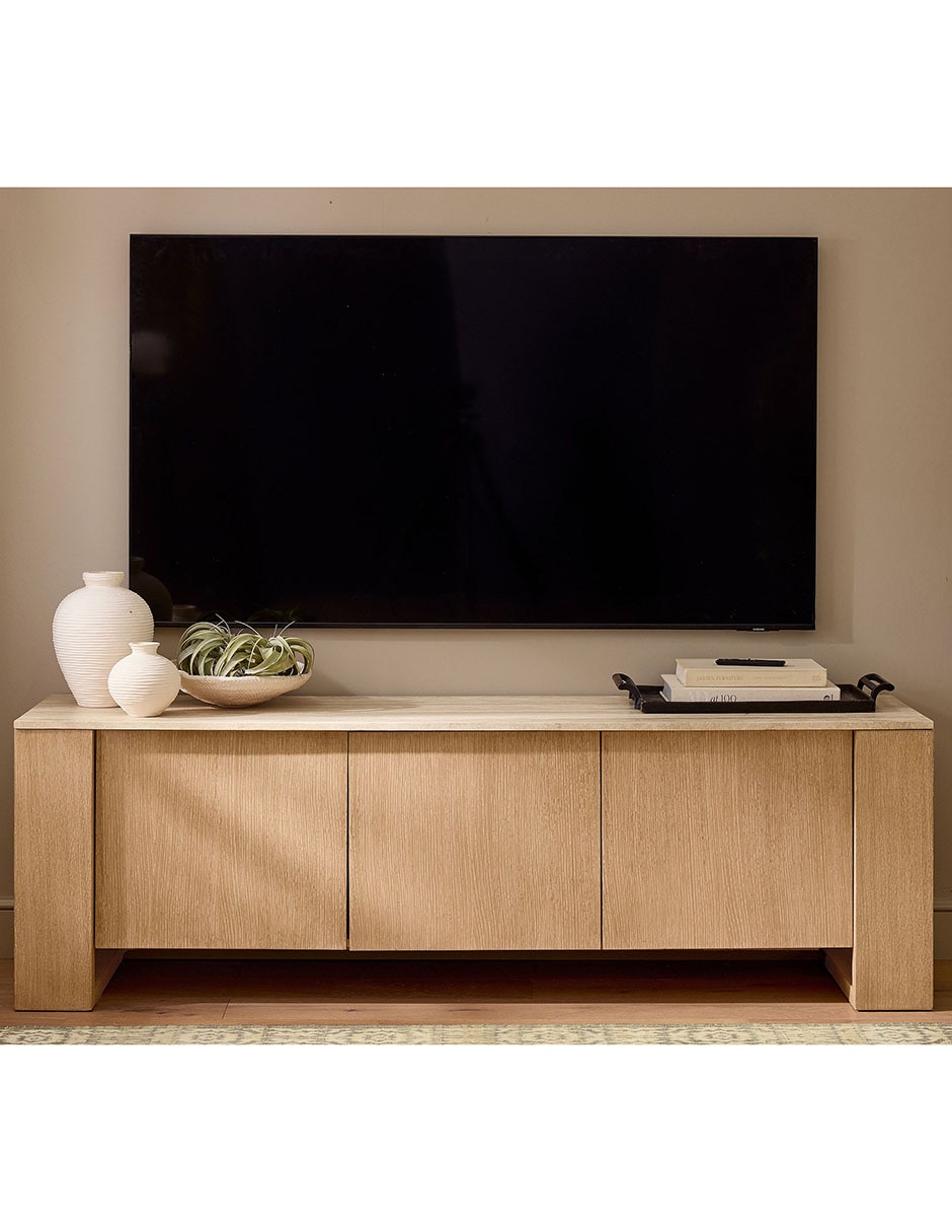 Consola Travertine de madera