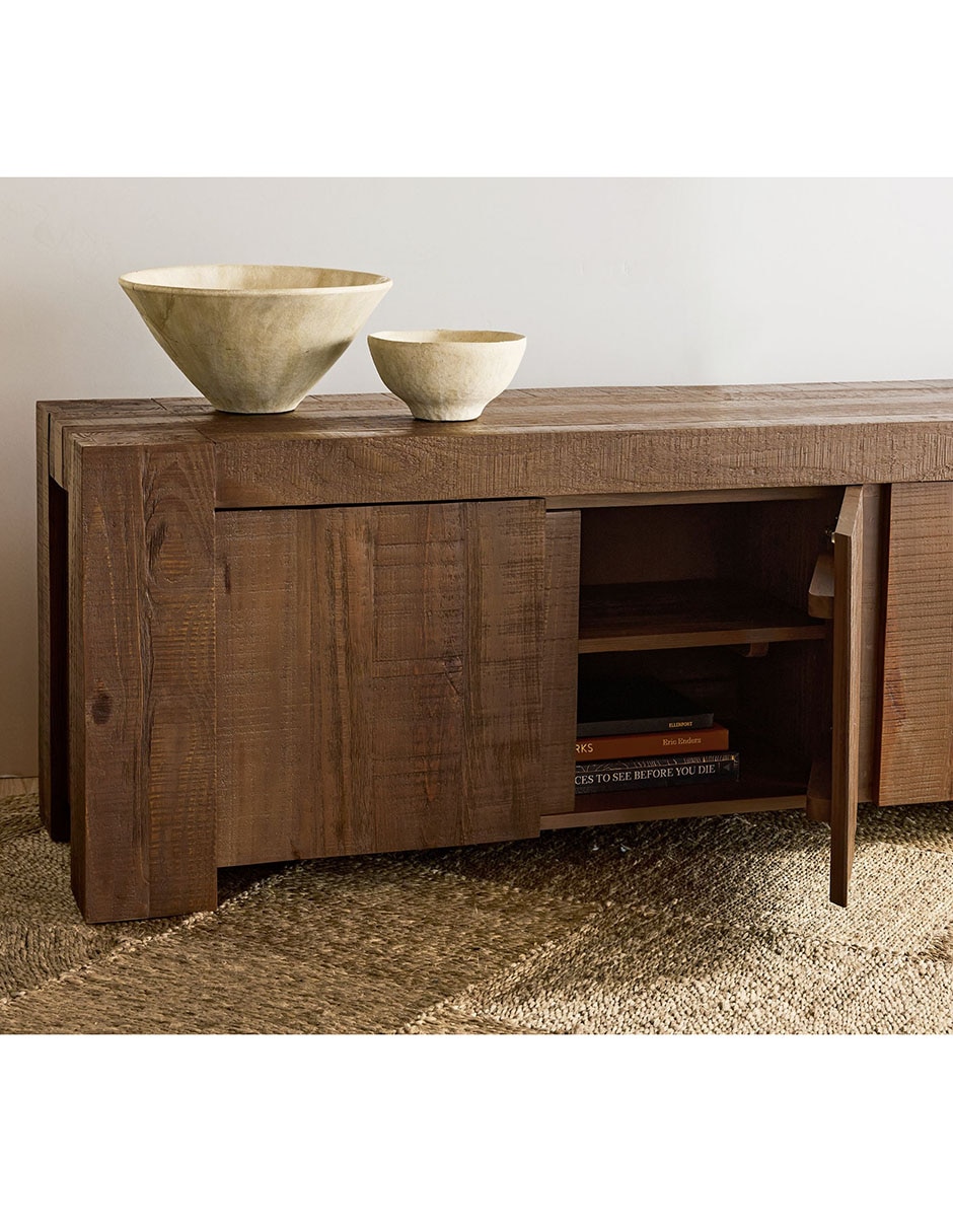 Mueble de tv Rockport de madera 5