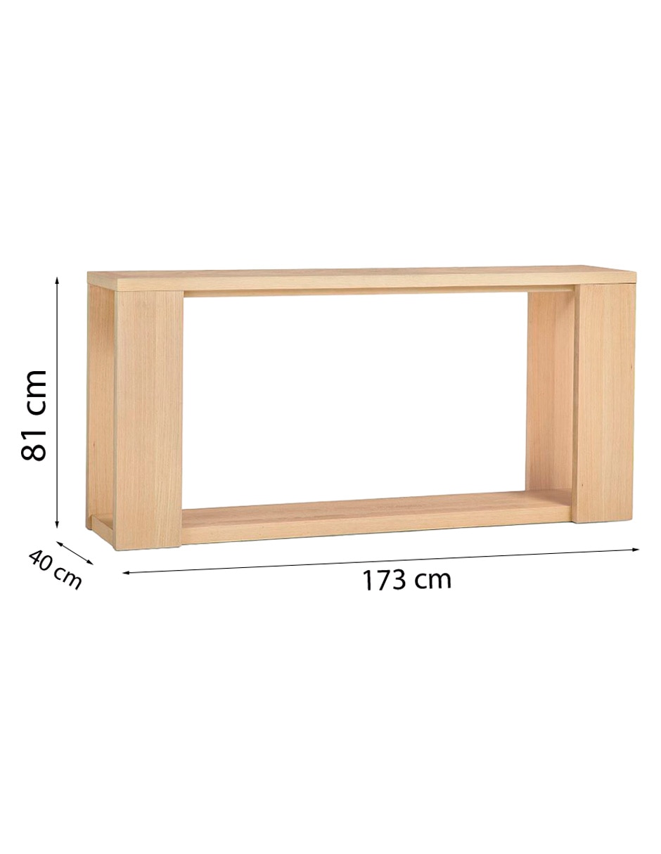 Consola Blair de madera 6