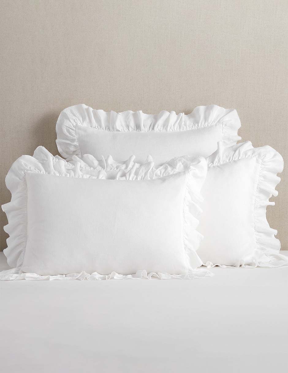 Duvet Belgian Fringe Ruffle 3