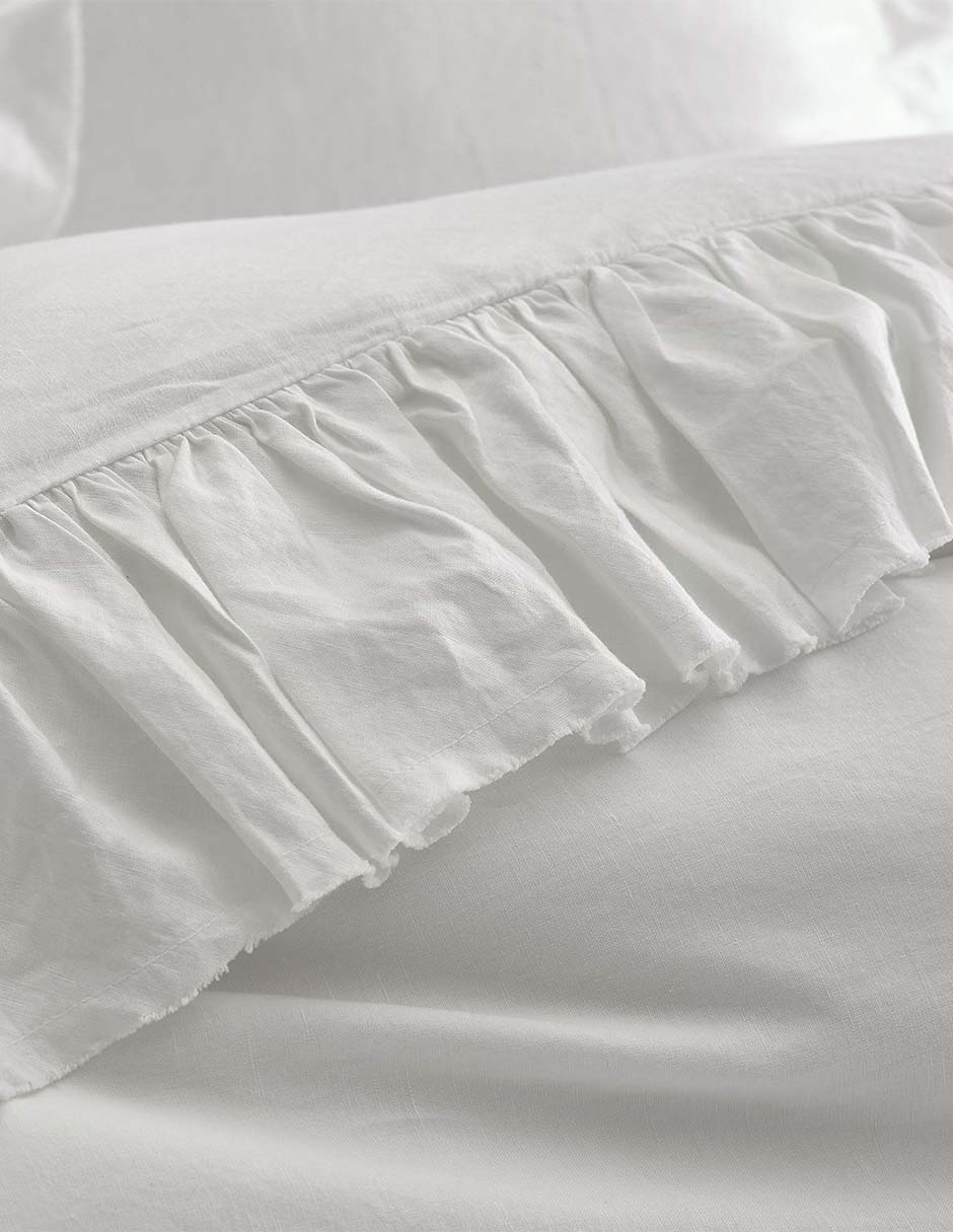 Duvet Belgian Fringe Ruffle 2