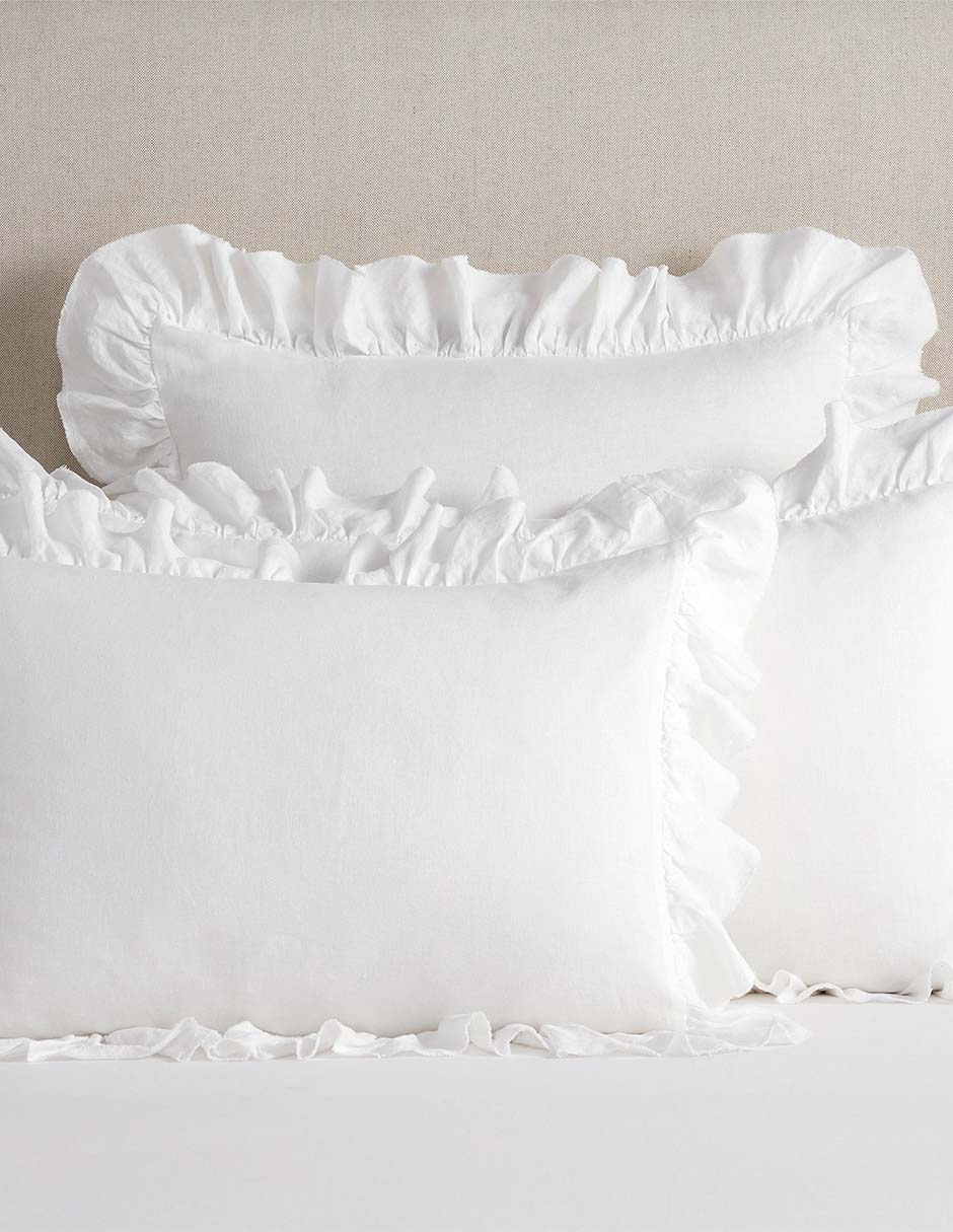 Duvet Belgian Fringe Ruffle 3