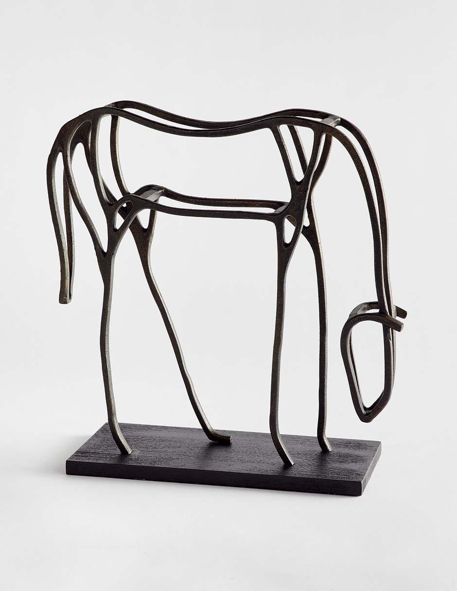 Figura decorativa de caballo Horse