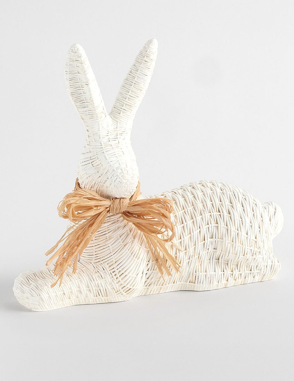 Figura decorativa de conejo Woven Bunny