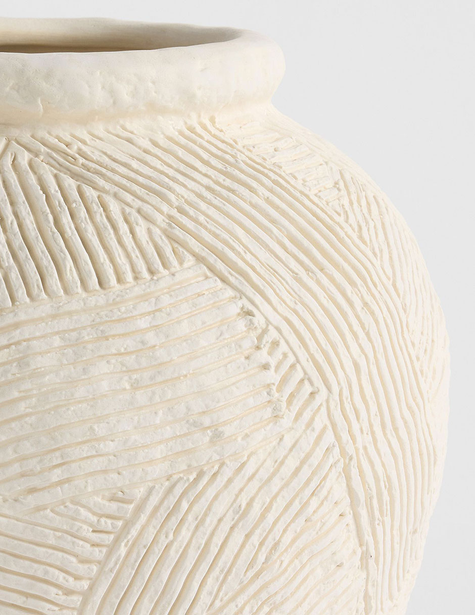 Jarrón Textured de ceramica