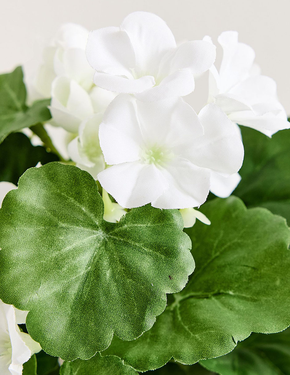 Planta colgante geranio artificial Geranium 2
