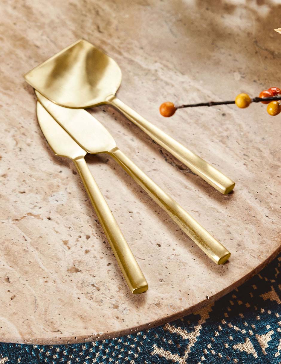 Tabla para queso Travertine de mármol 4