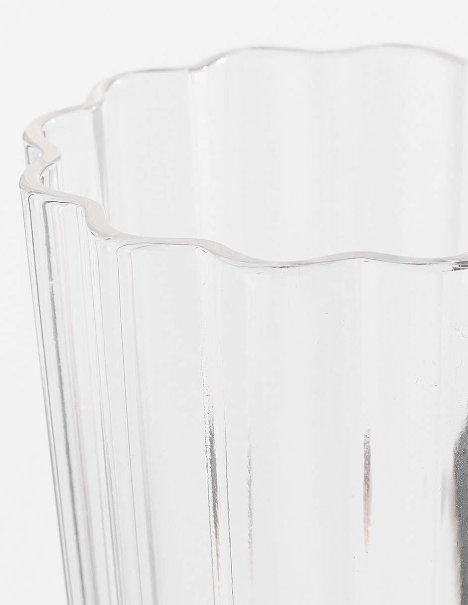 Copa para vino Fluted de vidrio 2