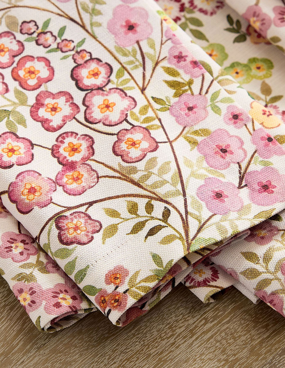 SET SERVILLETA, 50 X 50 CM, ROSA