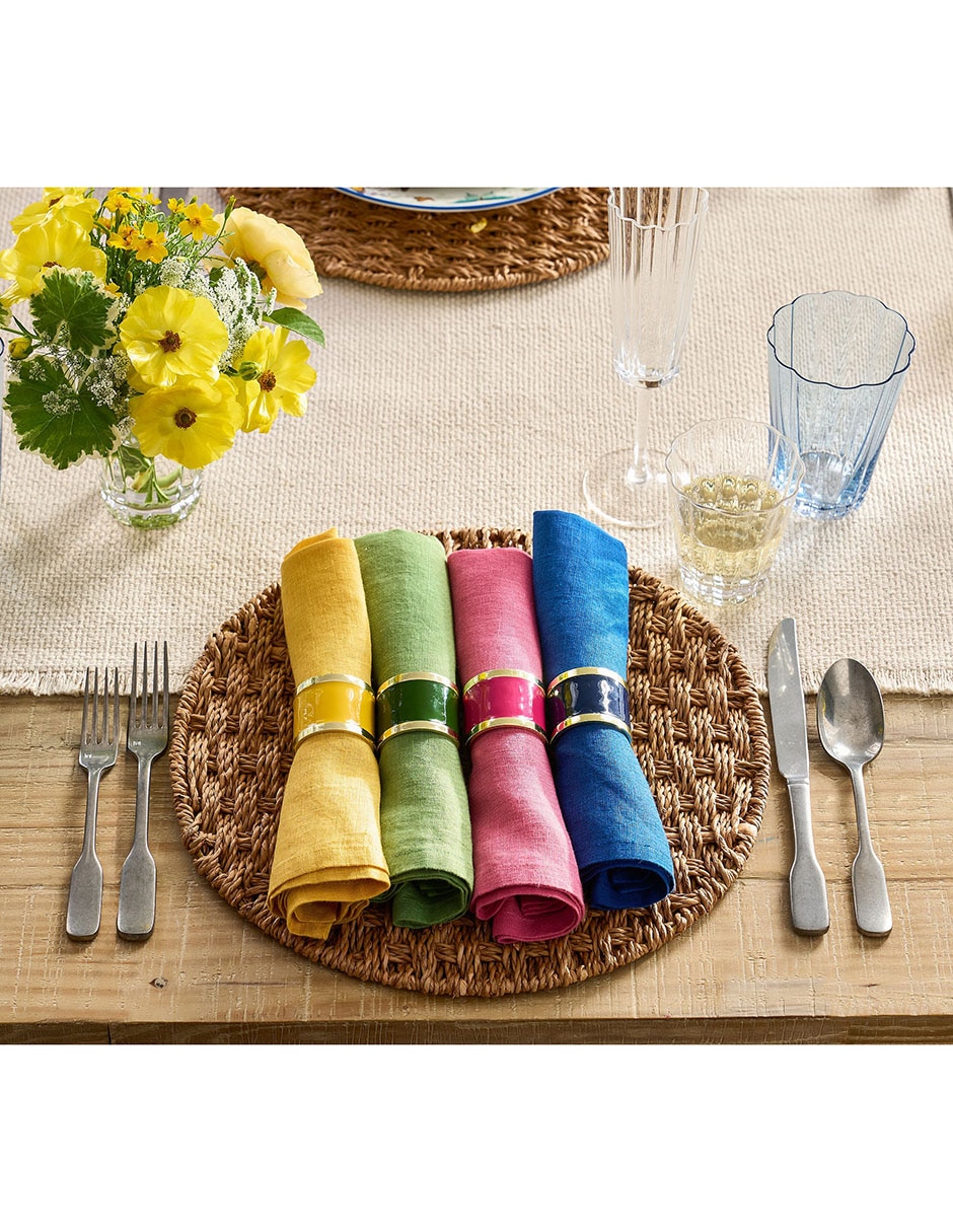 SET SERVIL, 50 X 50 CM, AMARILLO