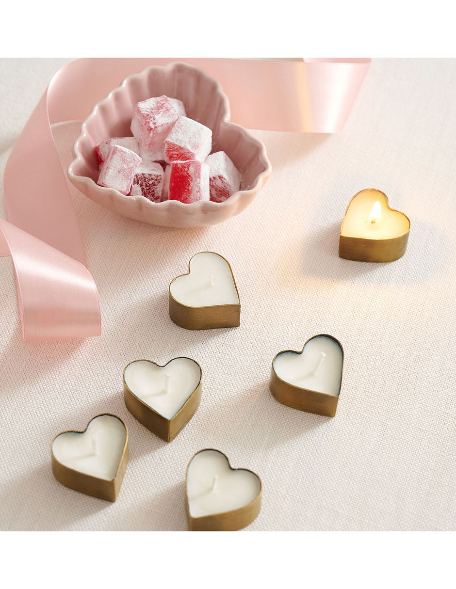 Vela aromática Heart 9 piezas