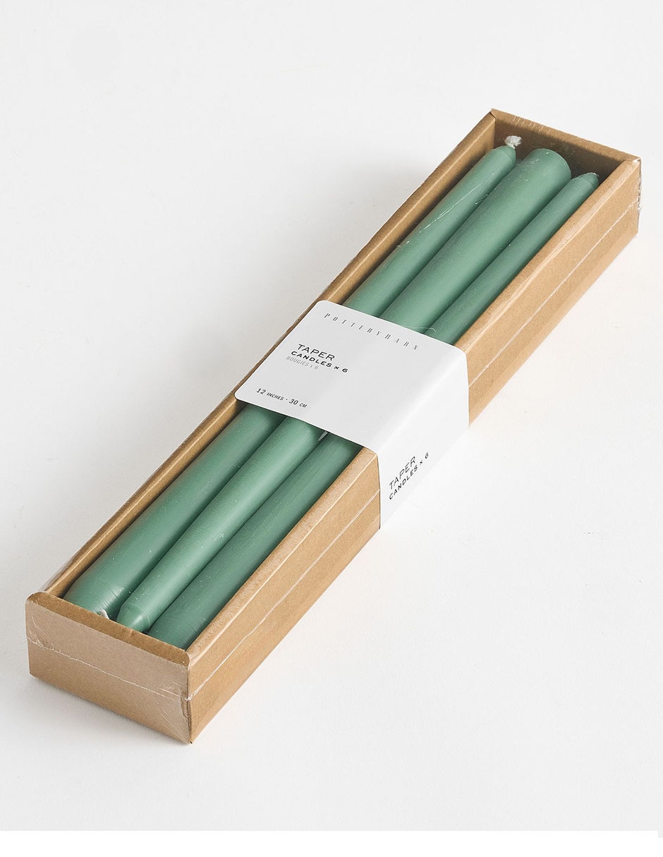 Set vela taper Classic 6 piezas