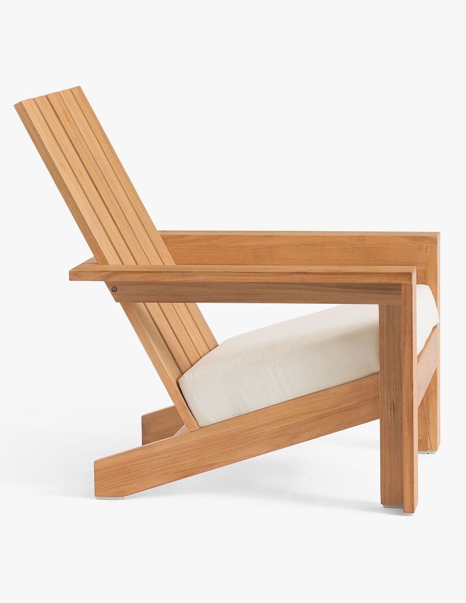 Silla Malibu de madera teca 6