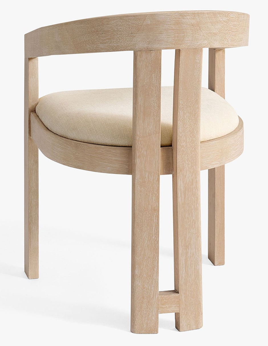 Silla con brazos Marin de madera 3