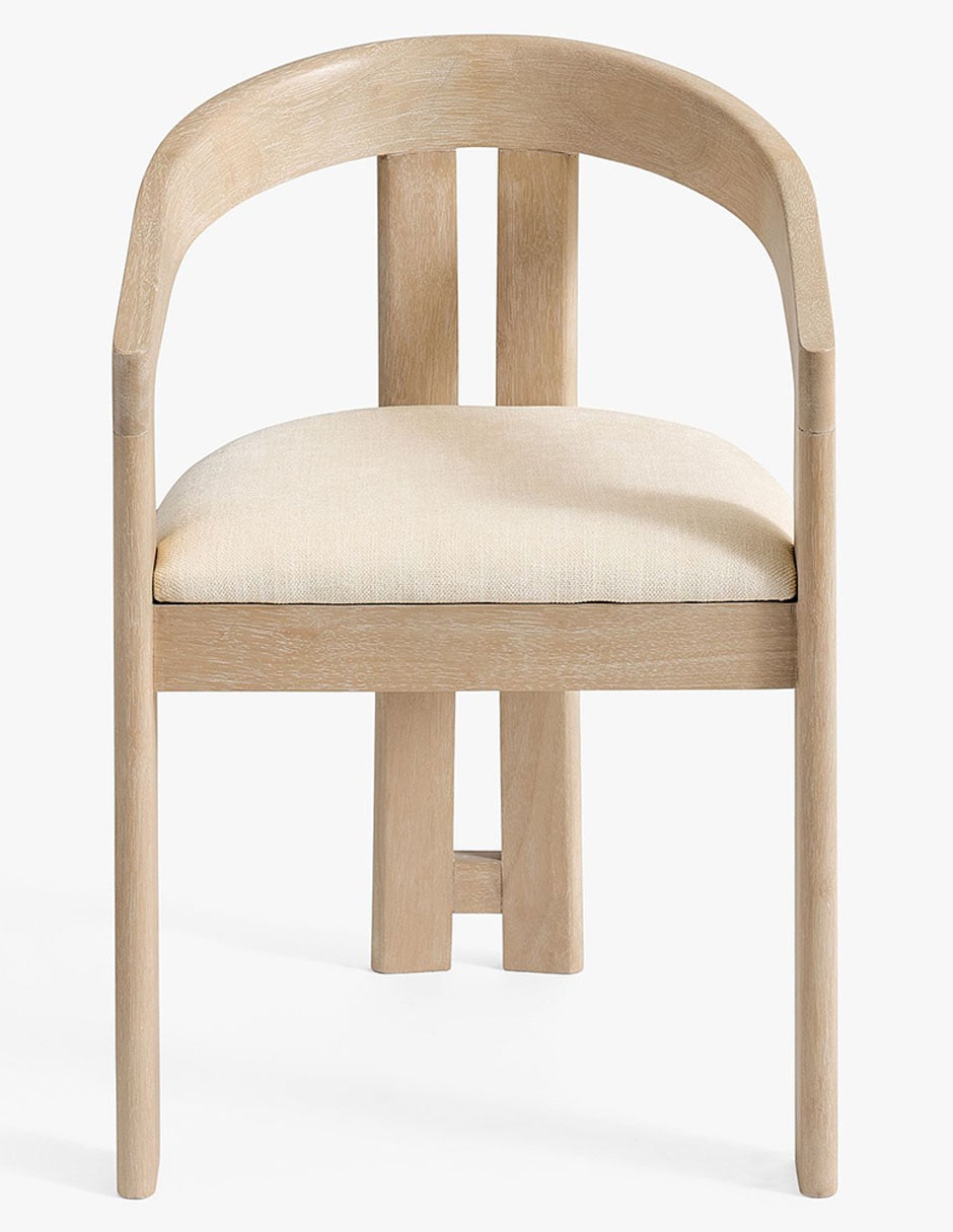 Silla con brazos Marin de madera 5
