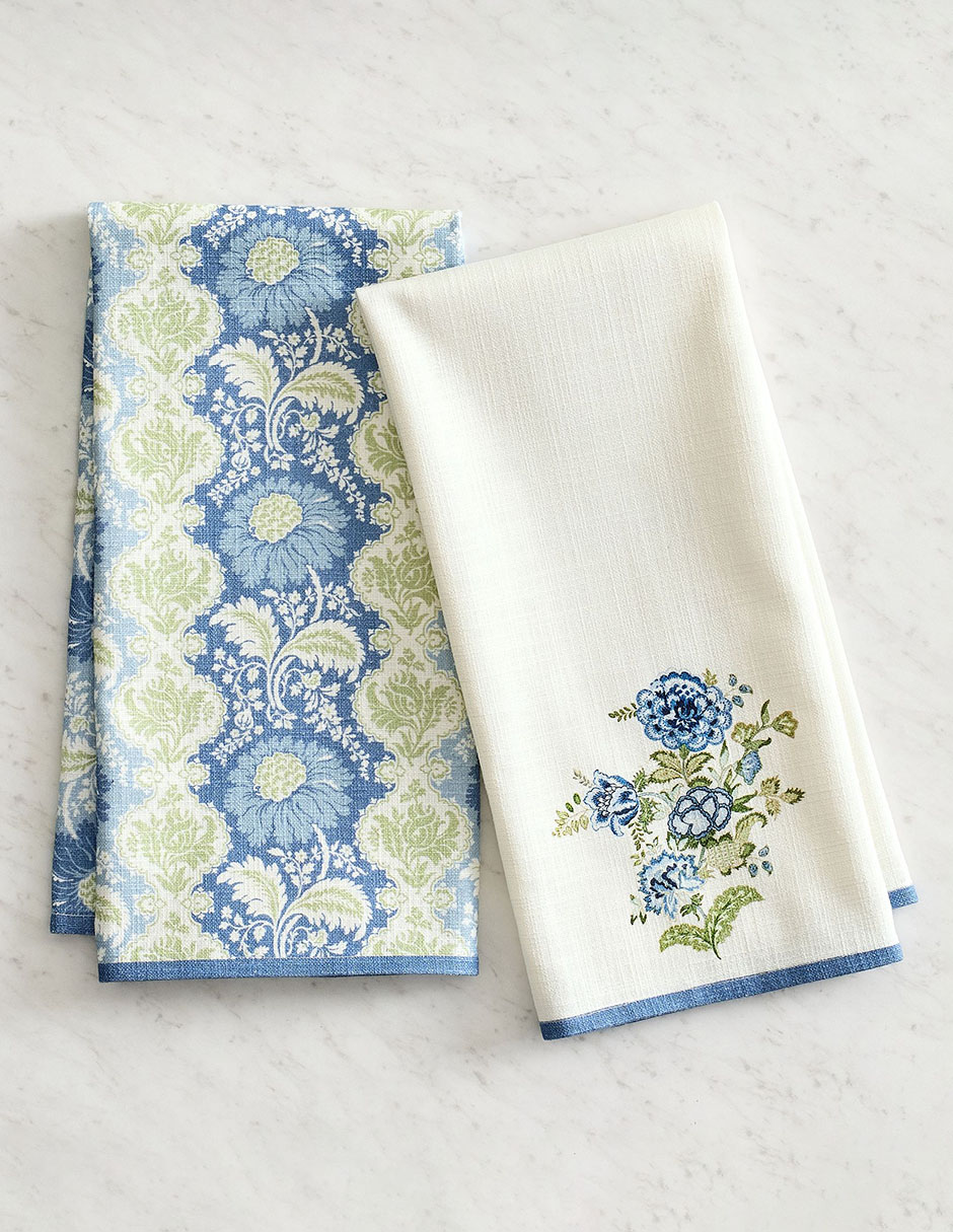 Set servilleta Kravet Arboretum de algodón 2 piezas Set servilleta Kravet Arboretum de algodón 2 piezas