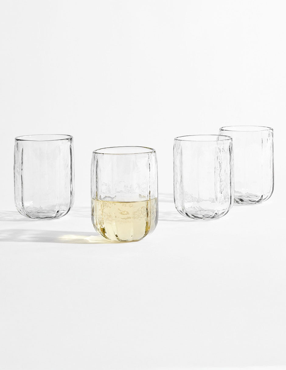 Vaso para vino Hammered Café 2